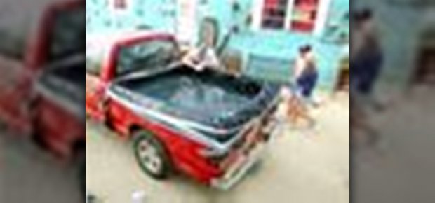 How to Turn a pickup truck bed