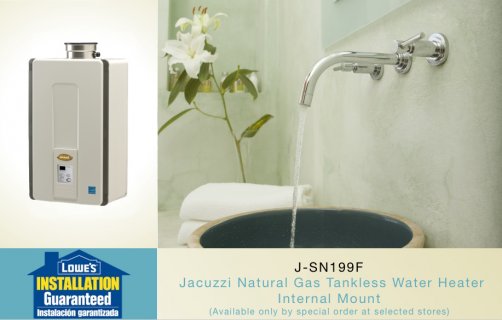 Jacuzzi Tankless | J-SN199F