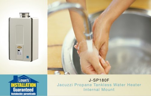 Jacuzzi Tankless | J-SP180F