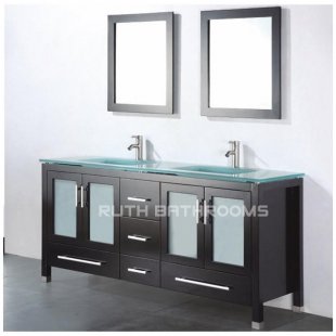 China wood bathroom vanities manufacturer RU106-60E