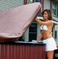 Lightweight replacement hot tub spa cover