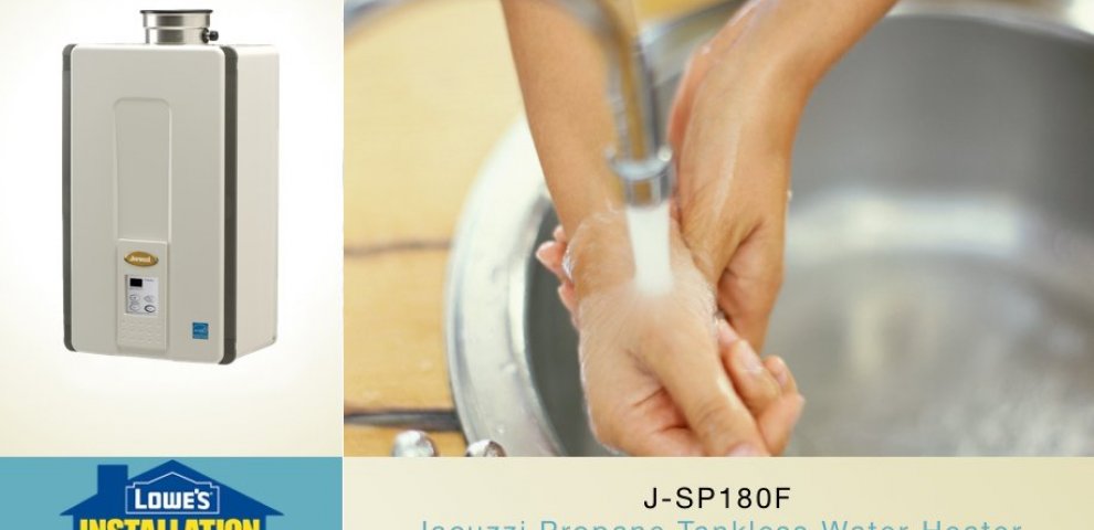 Jacuzzi gas Tankless hot water heater