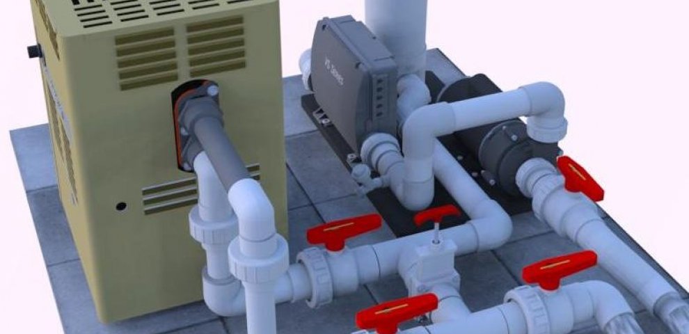 Jacuzzi gas water heater