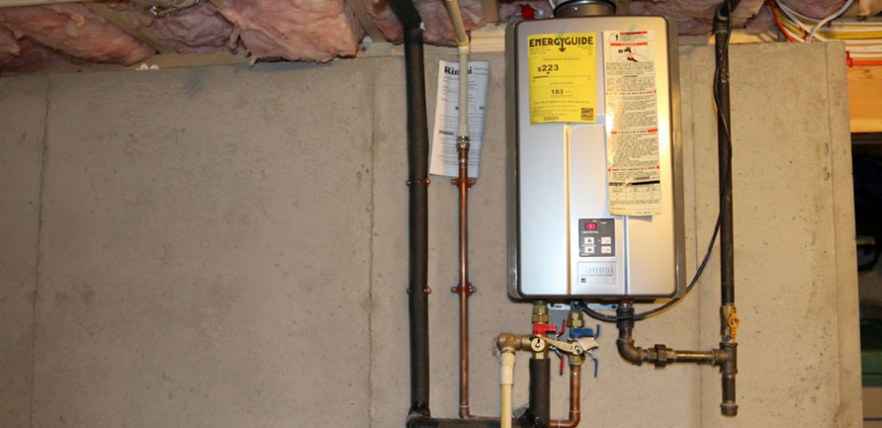 Jacuzzi Tankless water heater Rinnai
