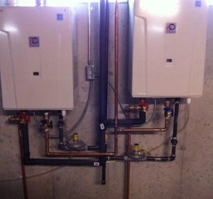 Jacuzzi Tankless water heater concentric vent