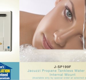 Jacuzzi water heater vent Pipe