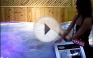 Hot tub pillow vs Jacuzzi girl