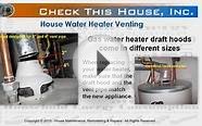 Hot Water Heater Venting, How To Vent a Gas Water Heater