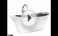 Jacuzzi Infinito Bathtub with floor standing faucet 3D