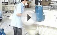Monalisa jacuzzi hot tub hot swim pool assembly line