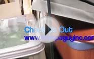 Used Artesian Island Series Hot Tub New Cover and Lift